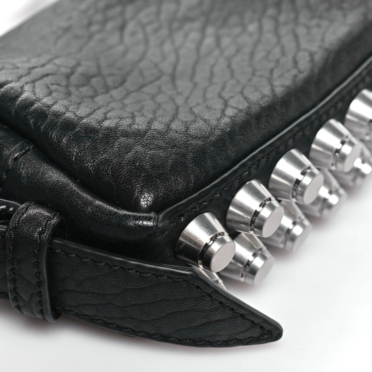 Primal Lambskin Mini Ricco Shoulder Bag Black