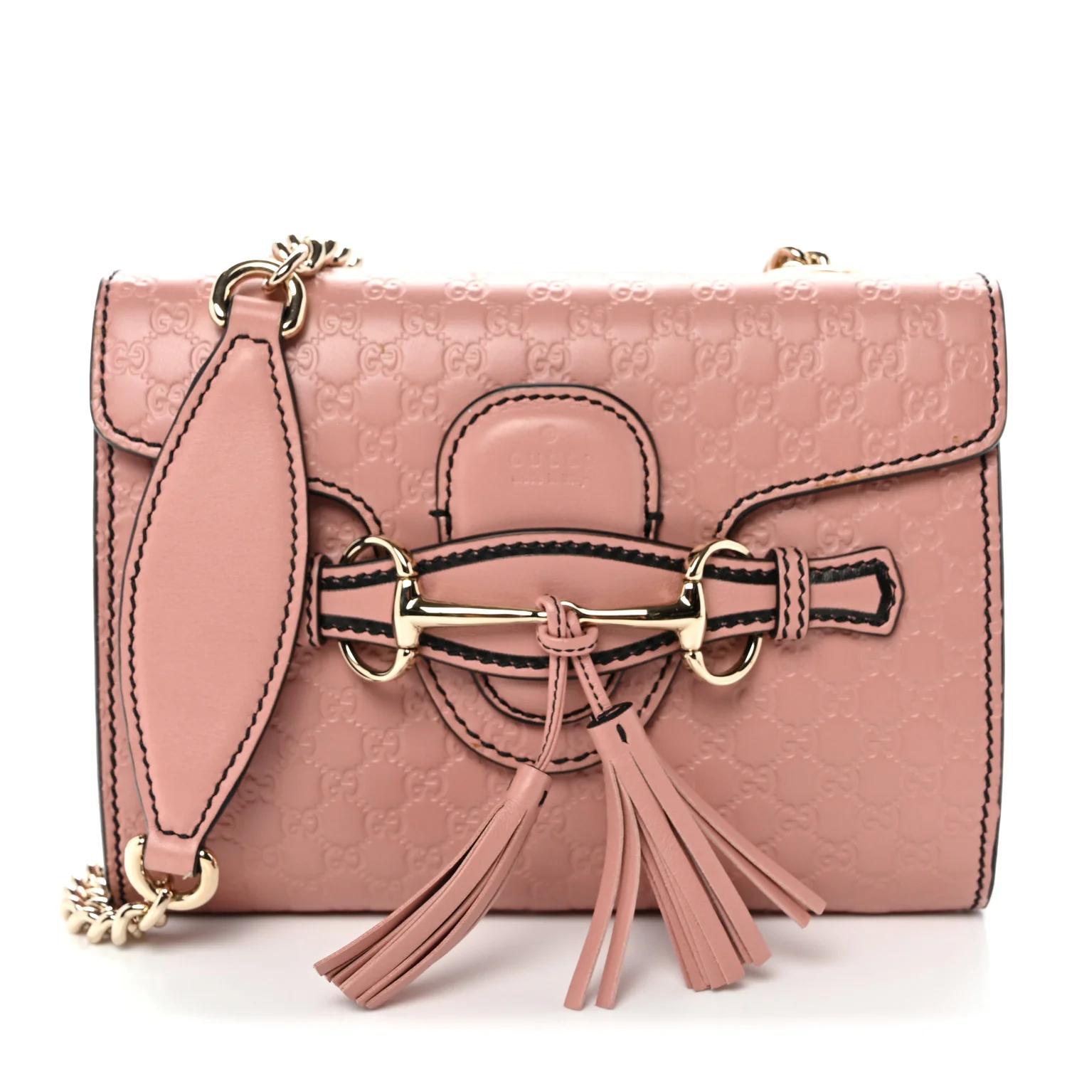 Microguccissima Mini Emily Shoulder Bag Soft Pink