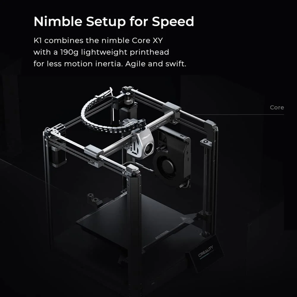 Smart G Auto Leveling 3D Printer with Dual-Gear Extruder, PLA ABS FLEXIBLE 250mm - Image 5