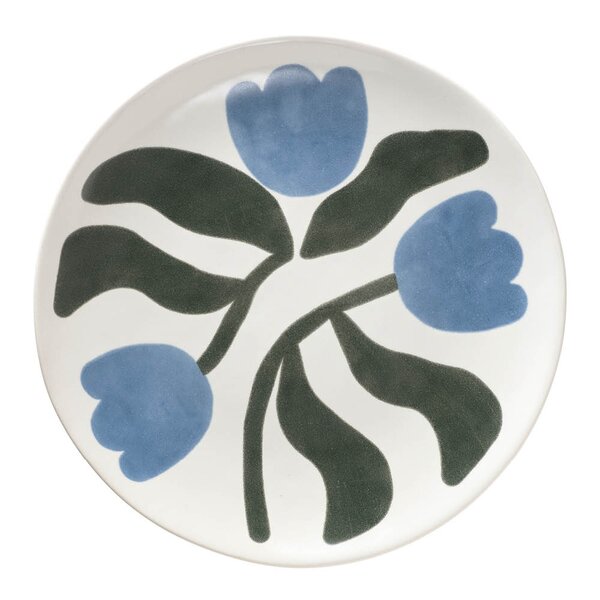 Dora tallerken 26 cm Dusty Blue/Agave Green