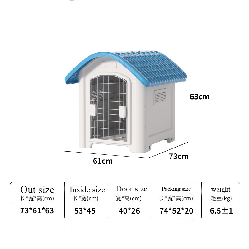 Pet Kennels Indoor and Outdoor Pet Dog House for Dogs
