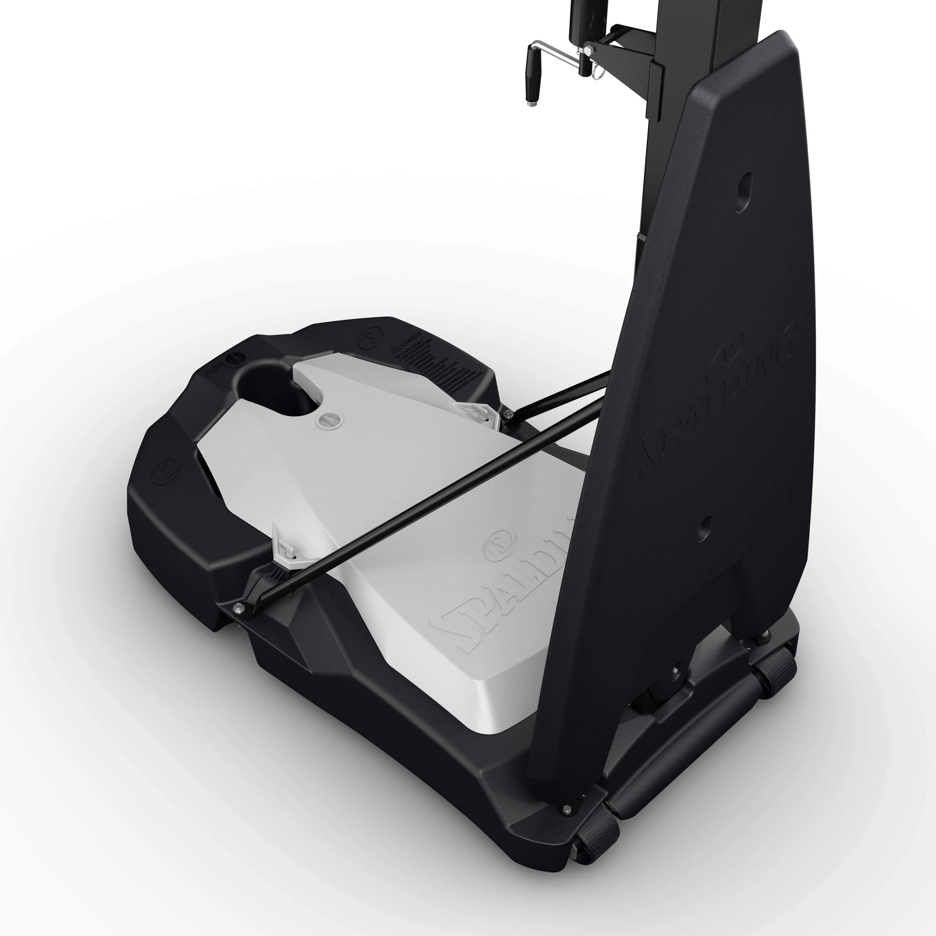 Ultimate Hybrid® 54 In., Glass Portable Basketball Hoop System - Image 7