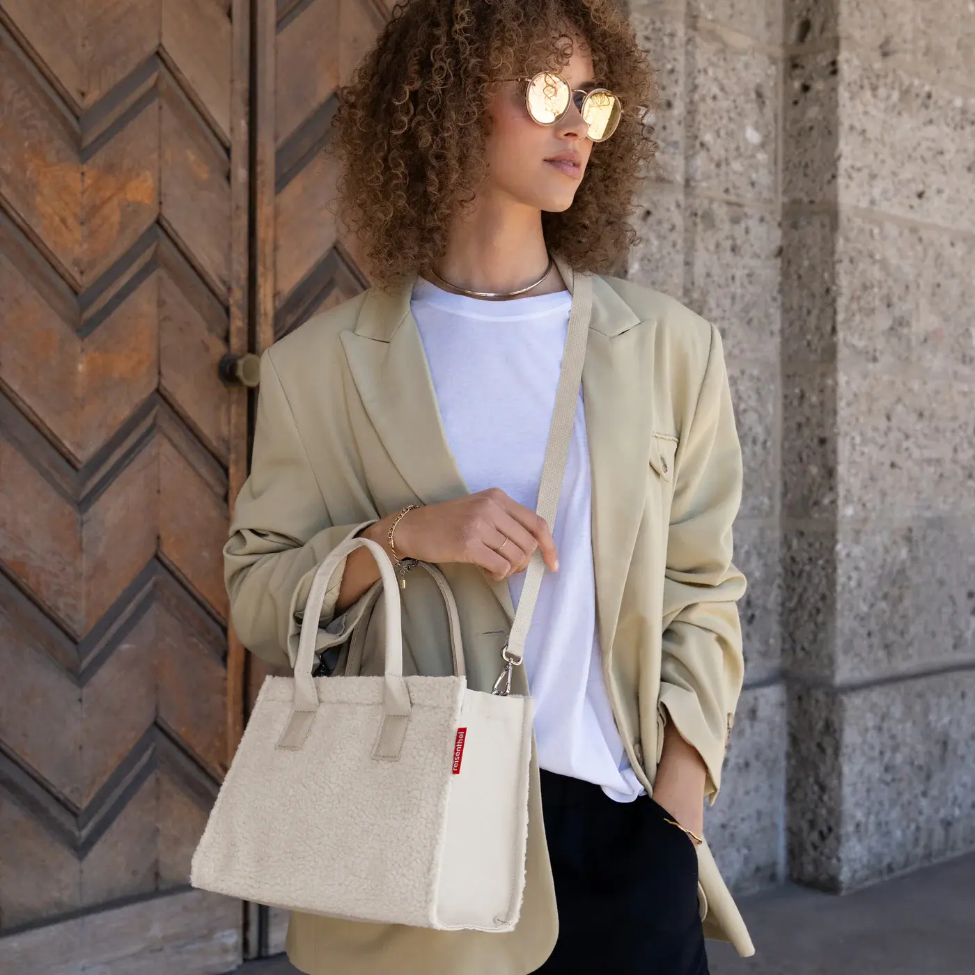 daily shopper XS teddy sand