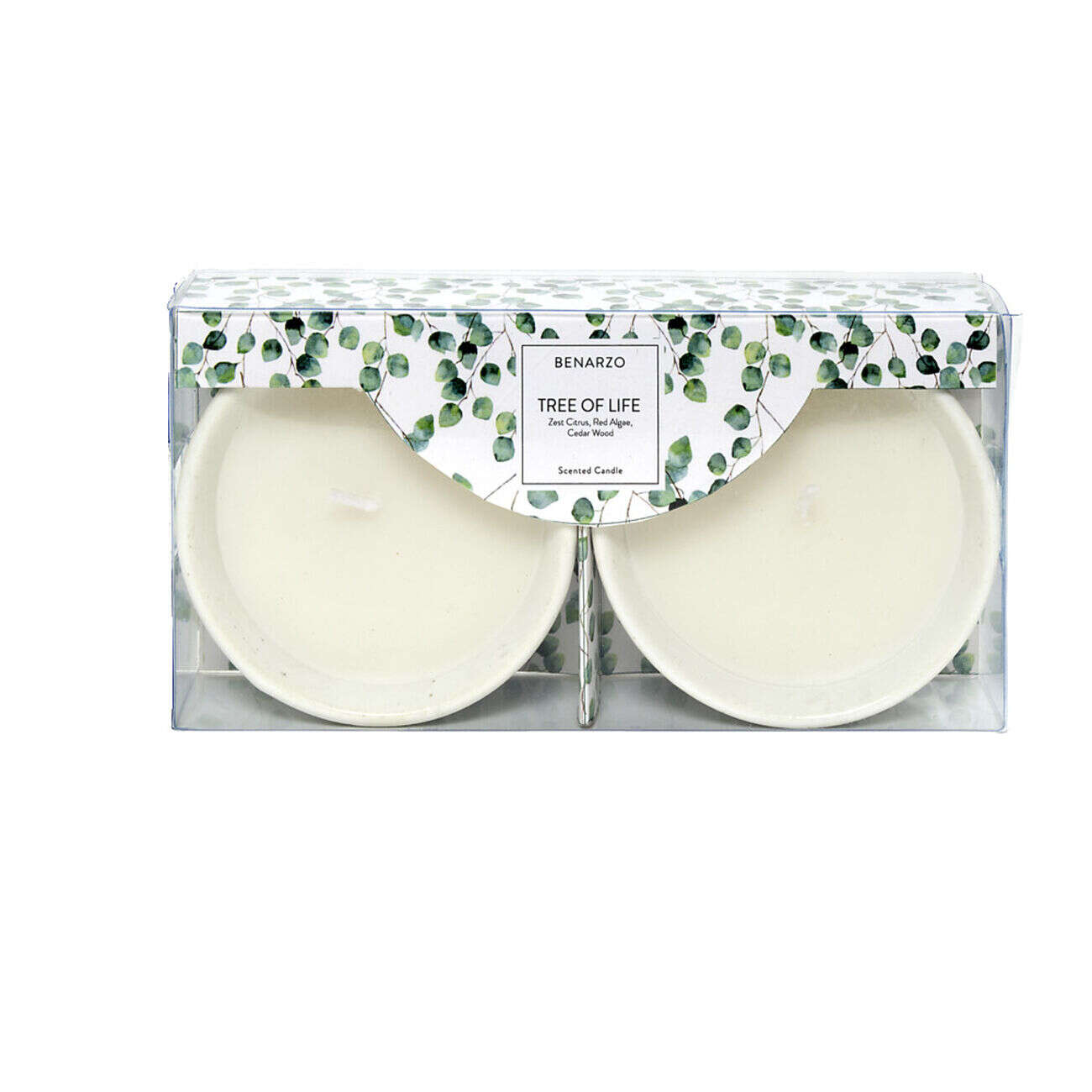 Lot de 2 bougies parfumées 5H dans bol - 3 modèles