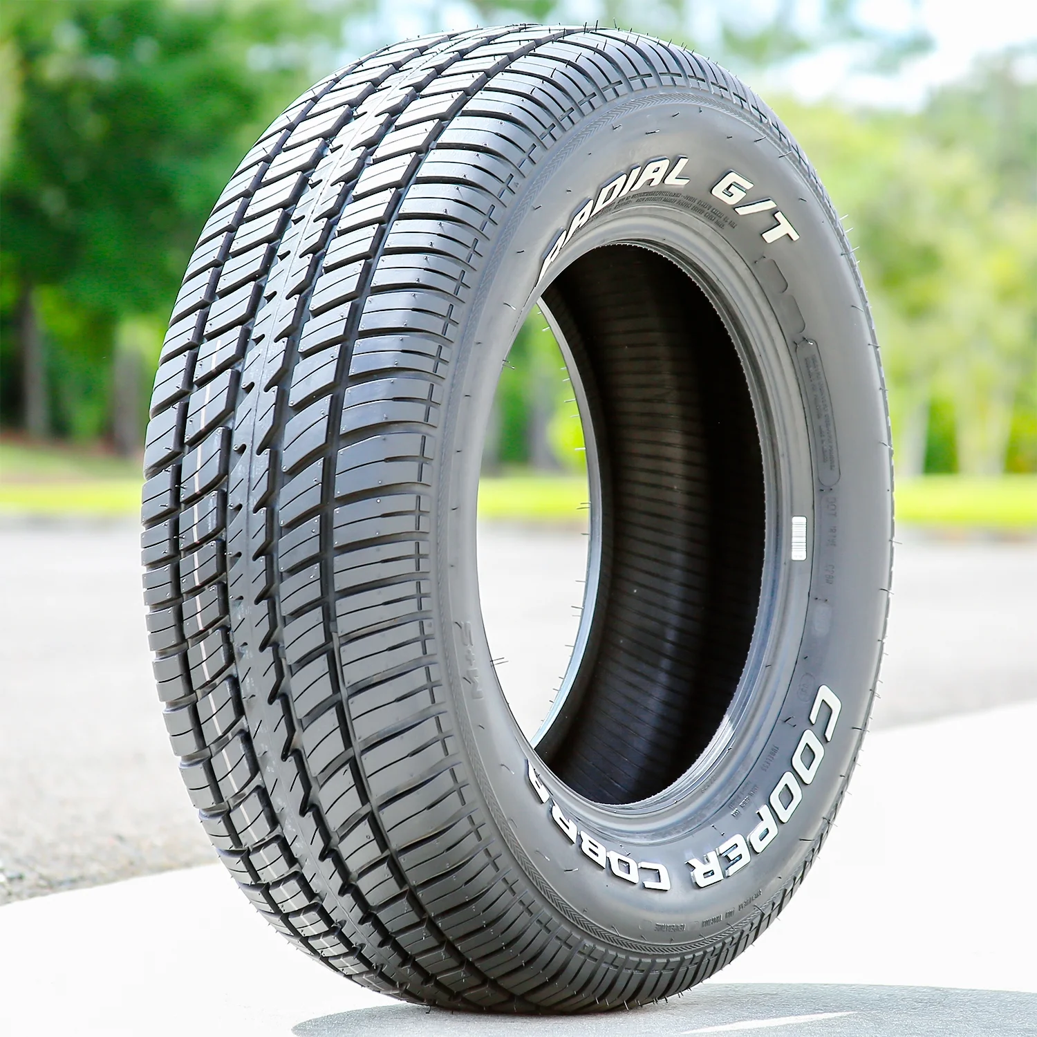 Set of 4 (FOUR) Cooper Cobra Radial G/T 255/60R15 102T A/S All-Season Tires