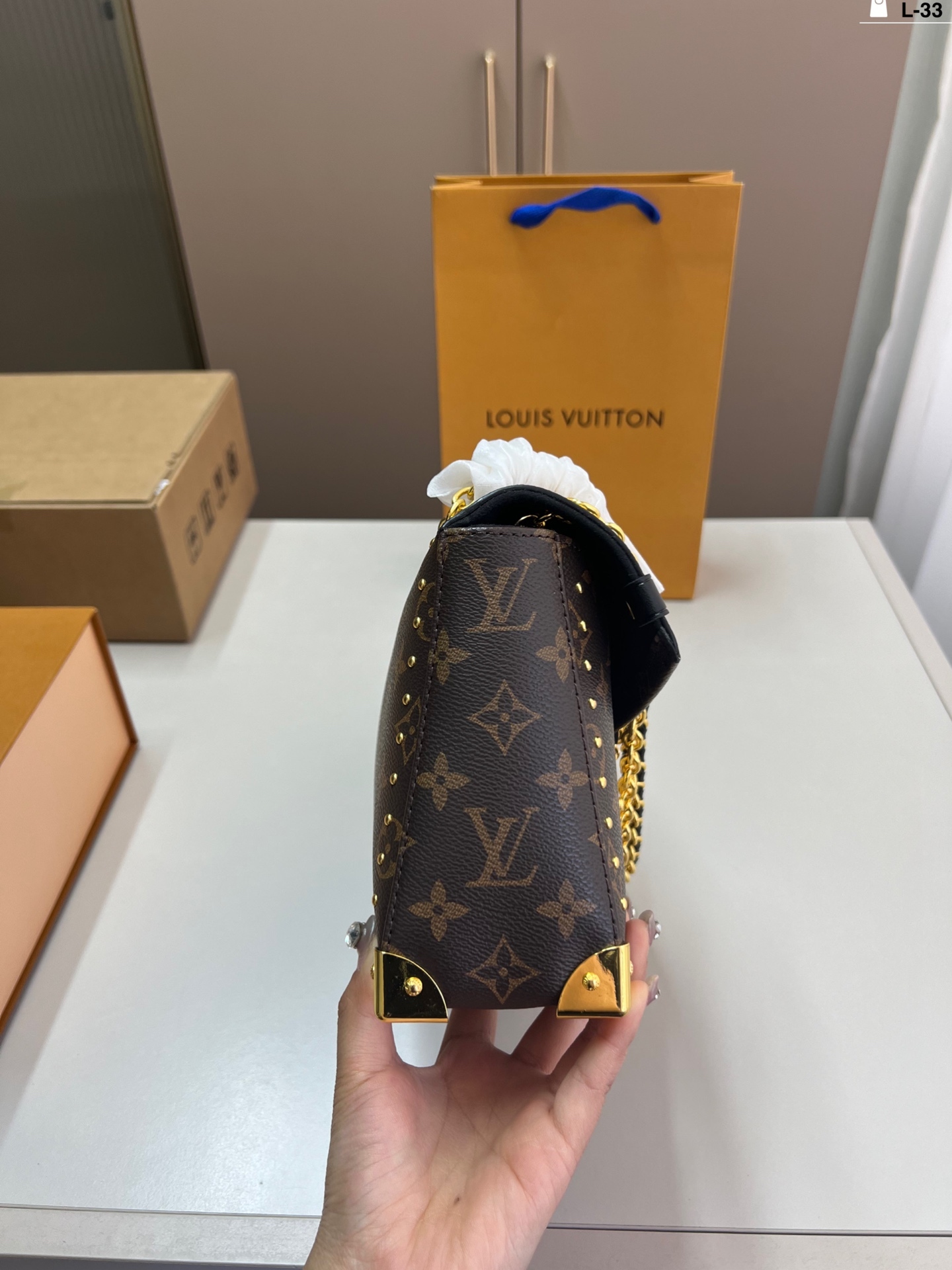 Louis new arrival Trunkie bag size: 26*15 cm