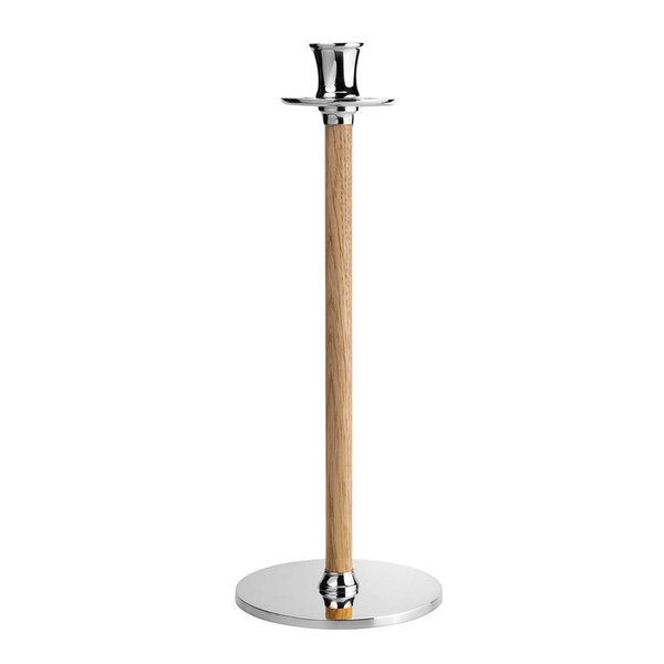 Alto Basso lysestake L 40 cm forniklet messing/eik