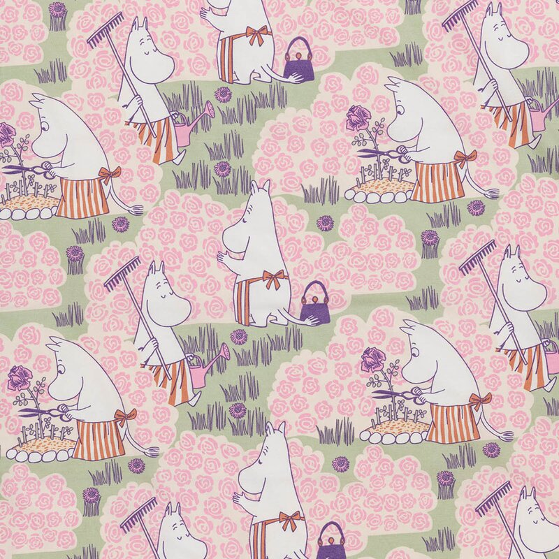 Mummi sengesett 140x200 cm Rosehage multi
