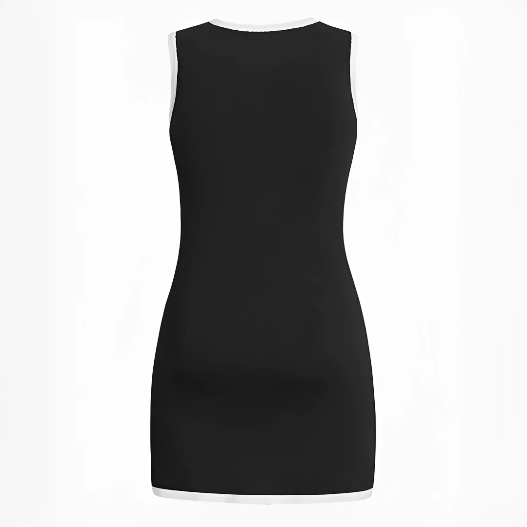 Delilah - Robe courte chic sans manches