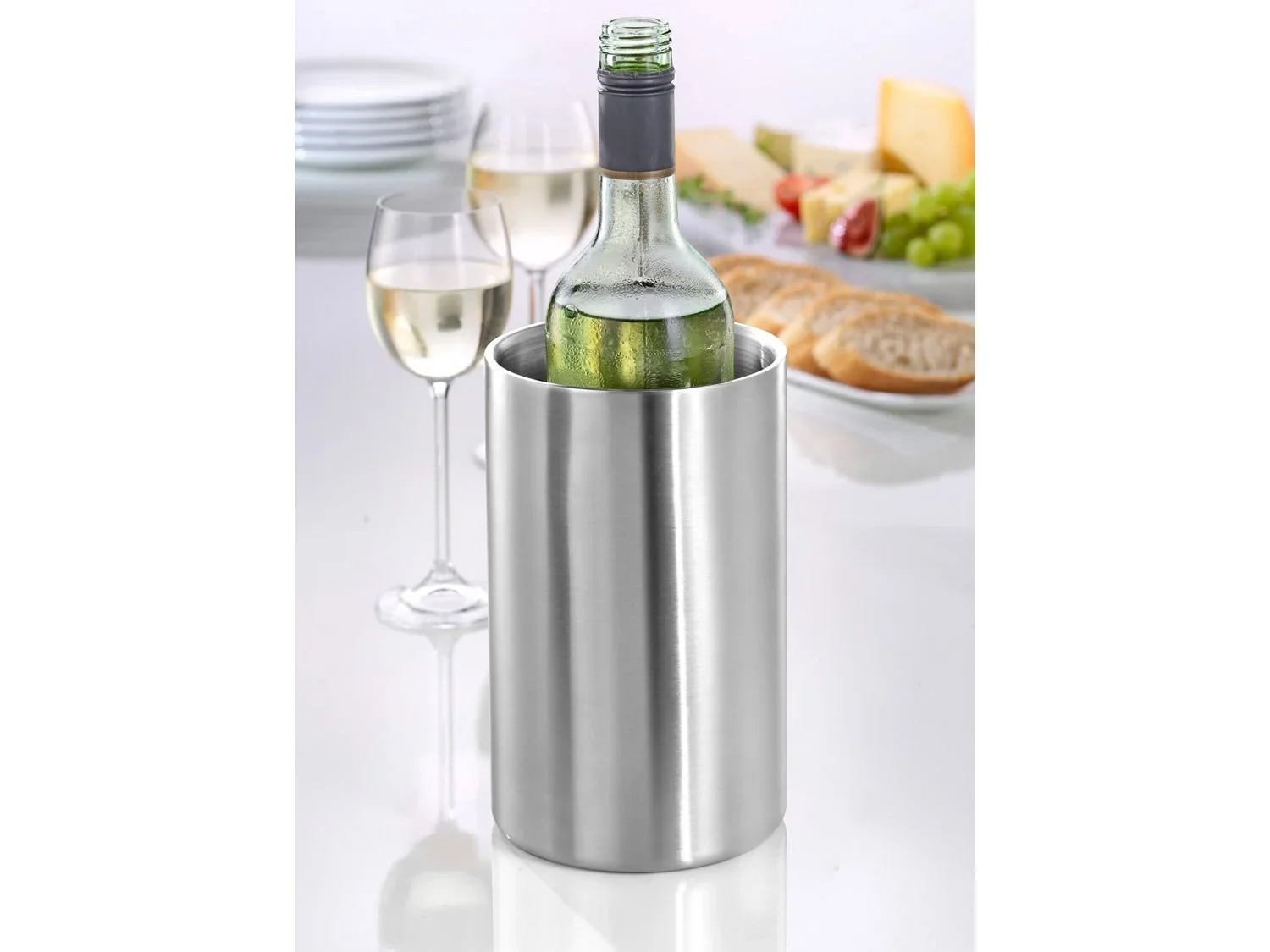 Esmeyer Refroidisseur  vin en acier inoxydable dune contenance de 1,6 l env.