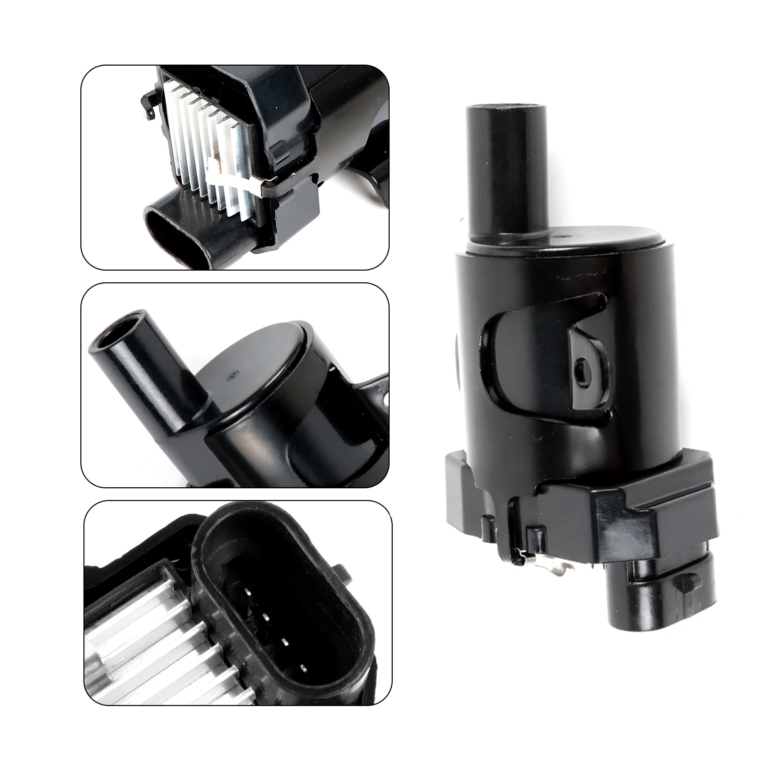 8pcs Ignition Coils + 8pcs Spark Plug Wires For Chevy Silverado GMC 4.8L 5.3L 6.0L UF262 - Image 4