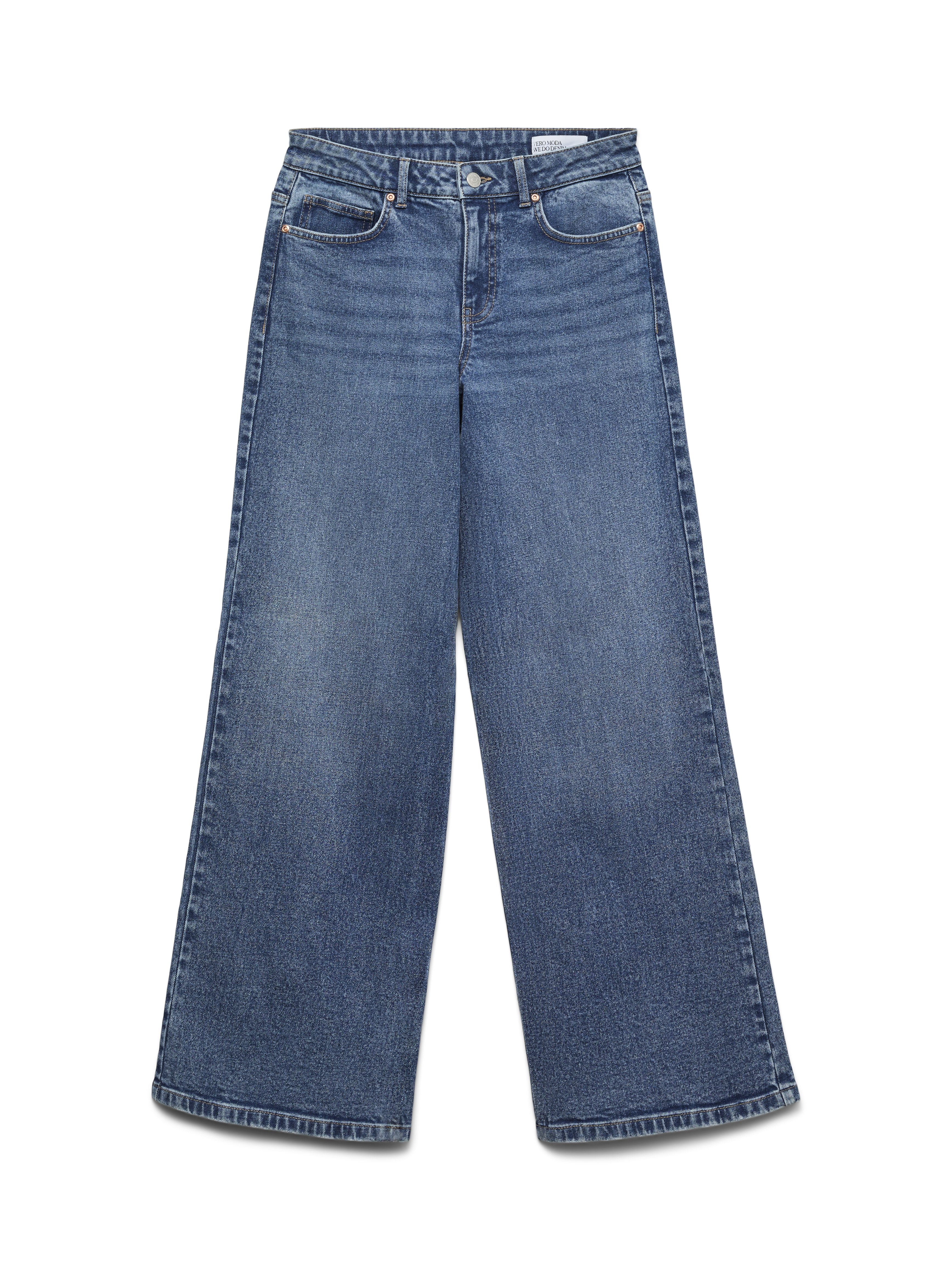 VERO MODA® VMMIRA Mid rise Wide Fit - Cropped Jeans