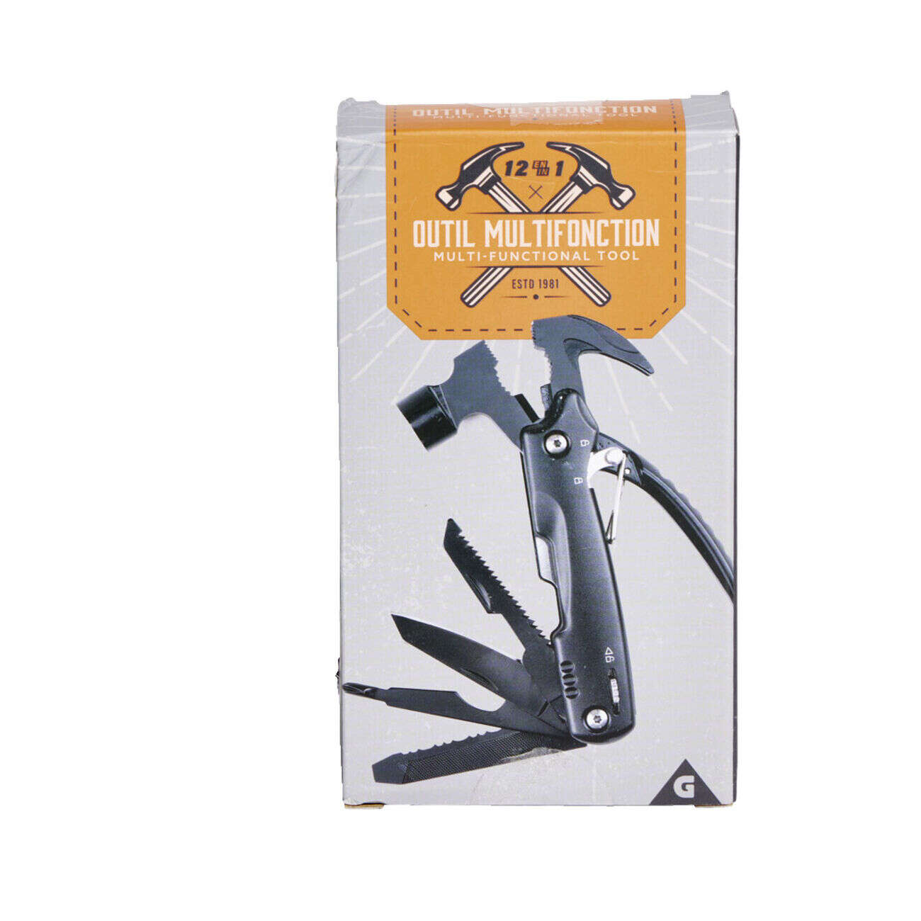 Outil multifonction 12en1 en métal