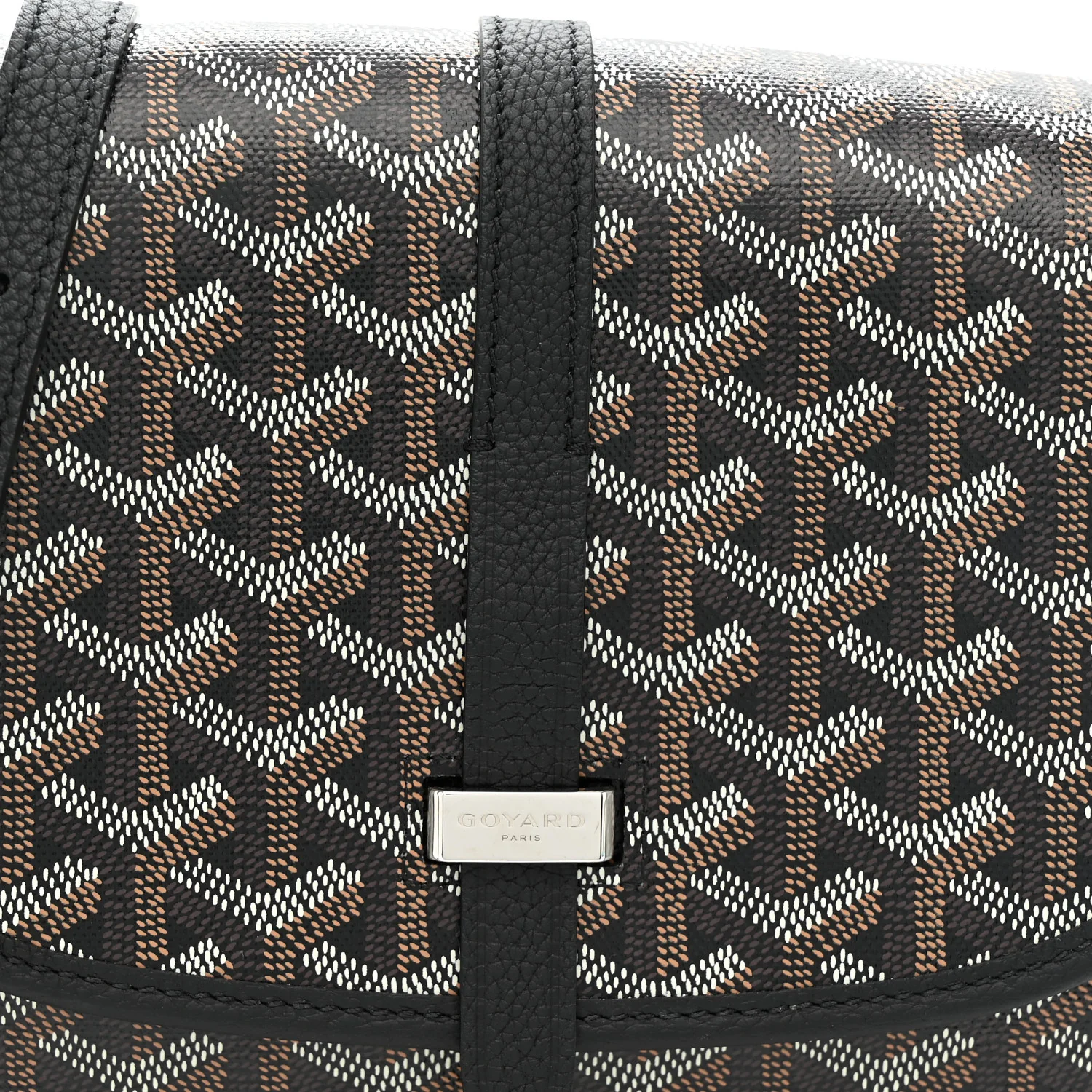 Goyardine Belvedere II PM Messenger Bag Black