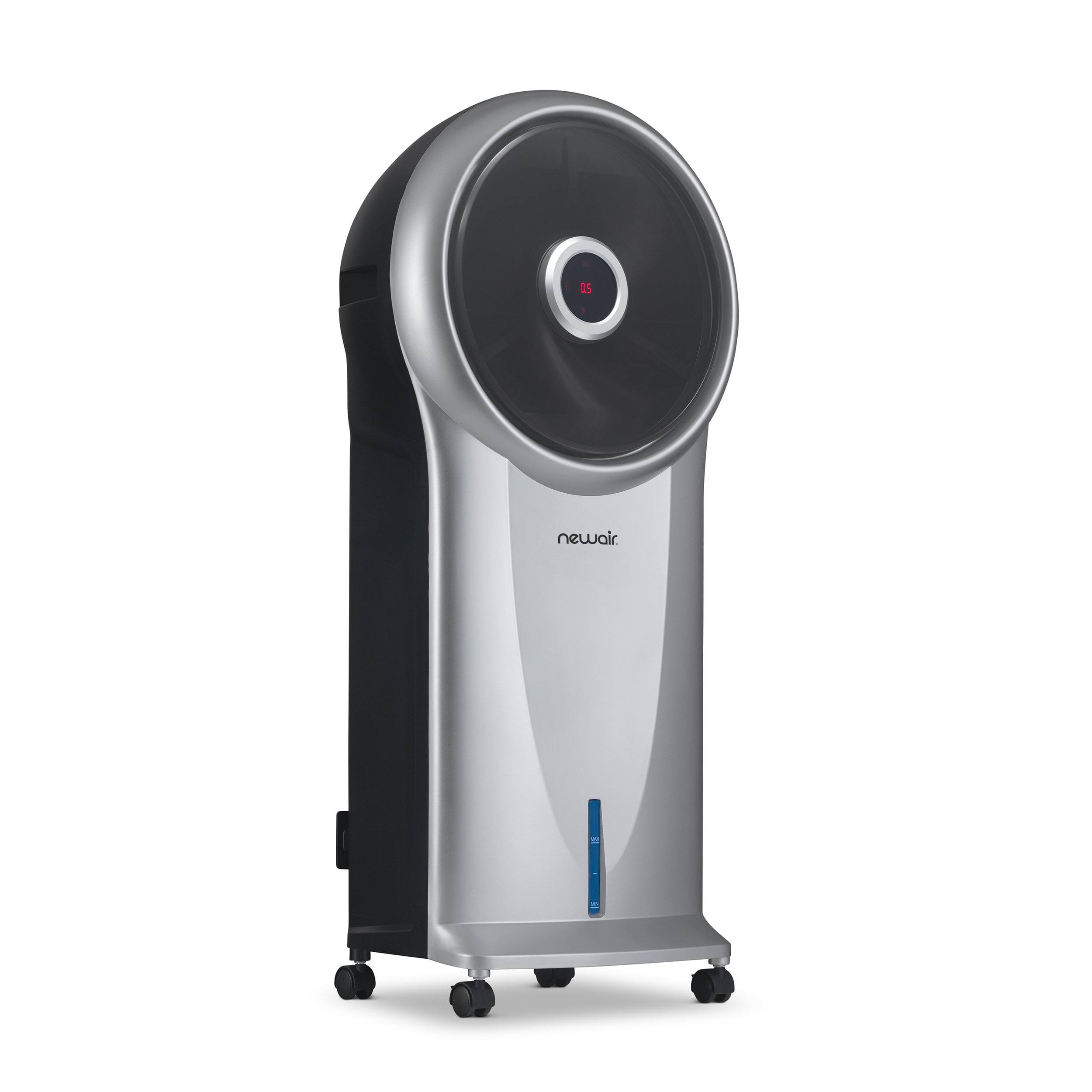 NewAir Evaporative Air Cooler and Portable Cooling Fan Silver