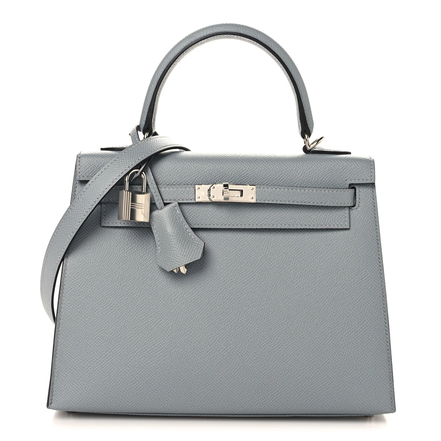 Epsom Kelly Sellier 25 Gris Pantin