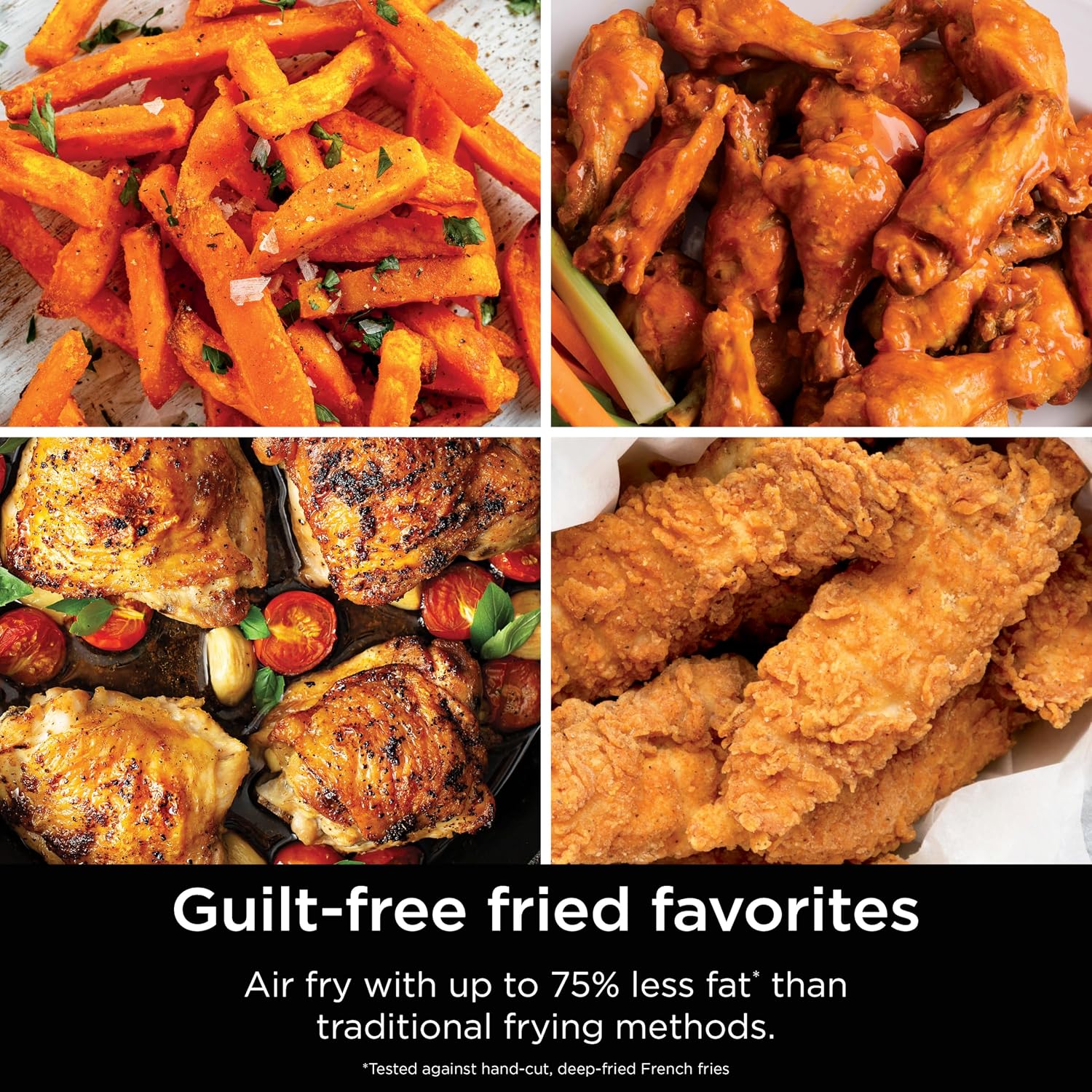 Ninja Air Fryer DoubleStack XL, 10 Qt, 6-in-1, Deep Gray, SL401