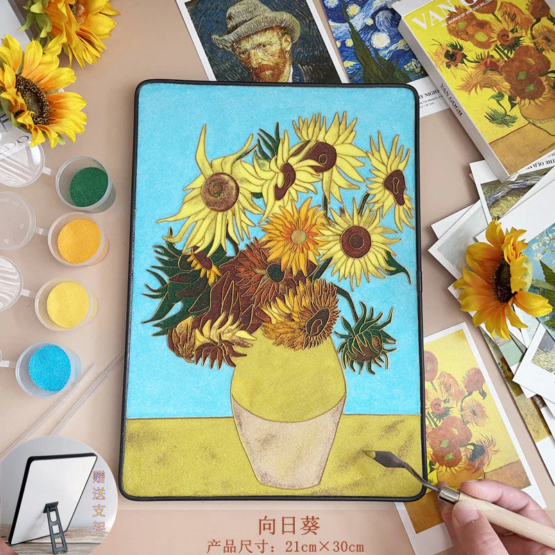 Van Gogh Beginner Cloisonné Enamel DIY Kit, with Tutorial& All Tools