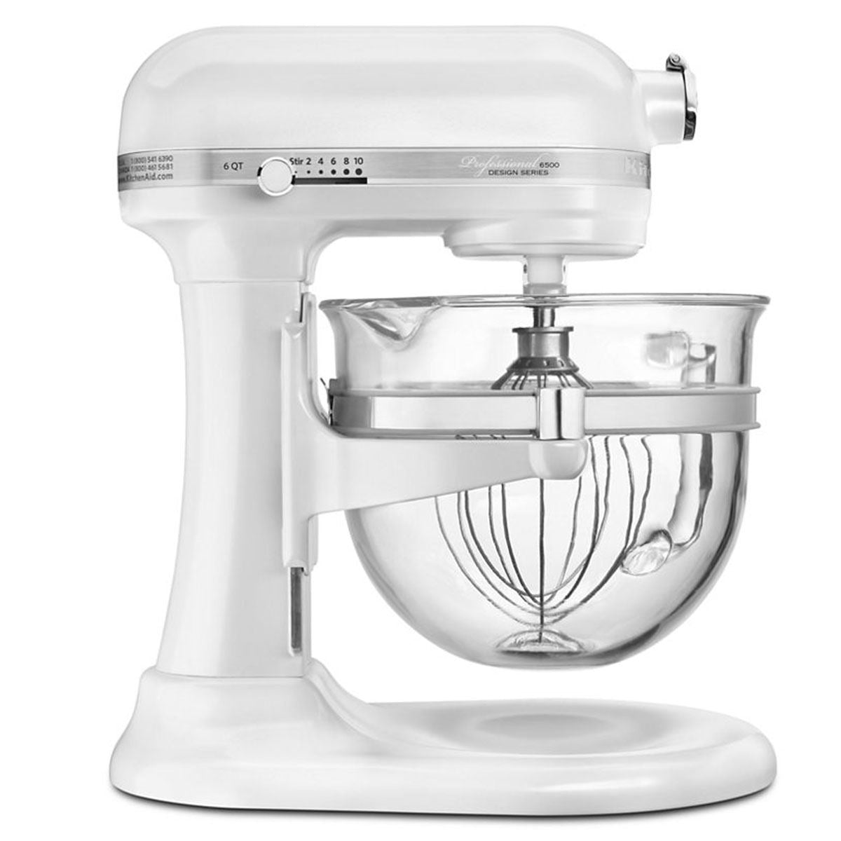 Robot pâtissier professionnel 6500 Design Series, bol relevable de 6 pintes