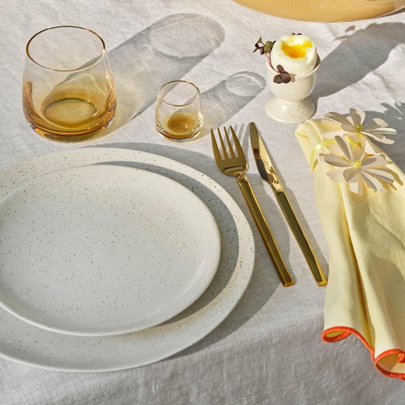 Nordic Vanilla eggeglass 6,5 cm kremhvit