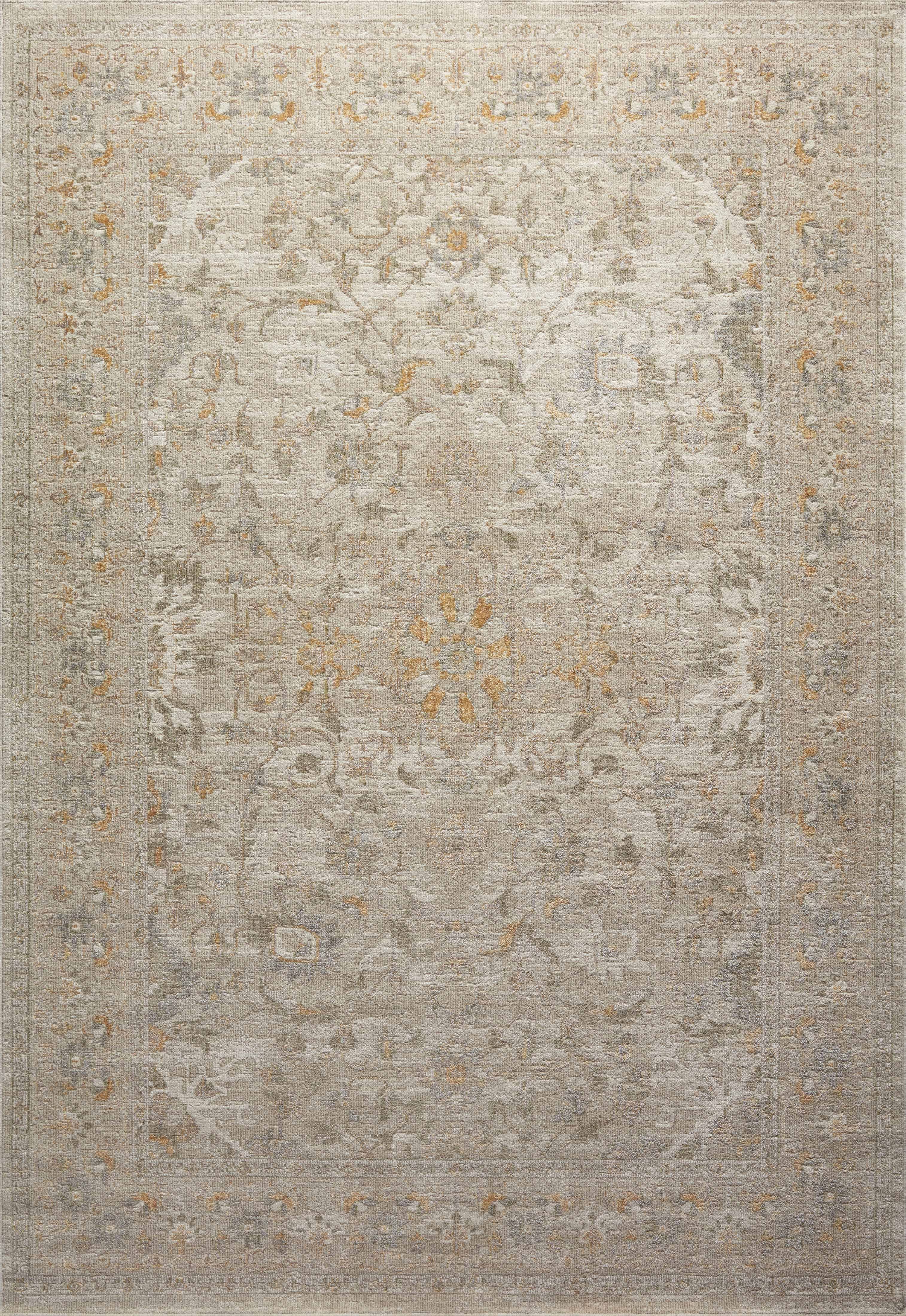 Chris Loves Julia x Loloi Rosemarie Rug - Ivory/Natural, 7'10