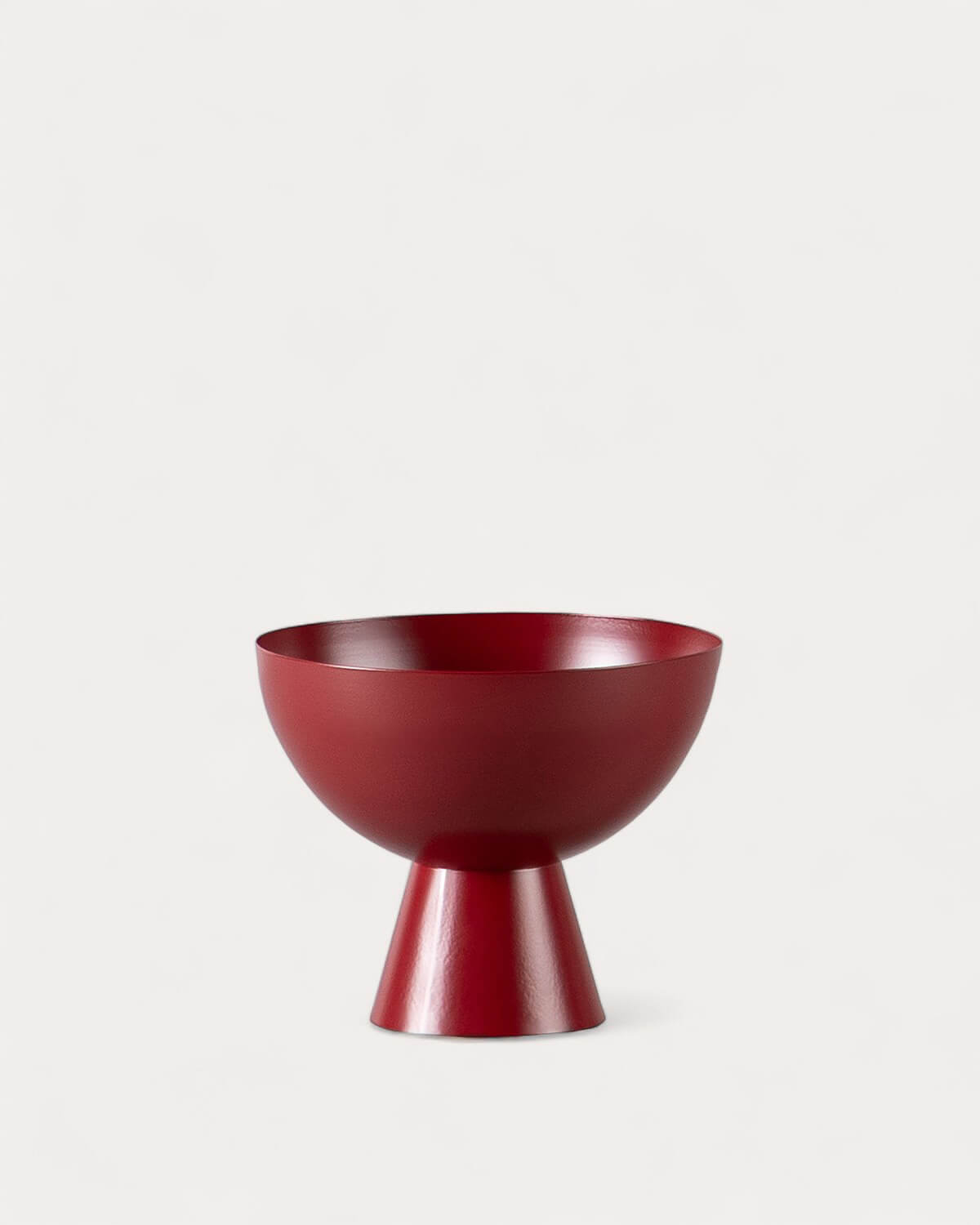 Eladi - Cuenco Decorativo de Metal con Base (Ø 16 cm) Eladi