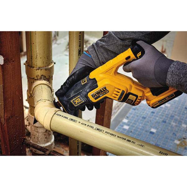 20V MAX XR Cordless Brushless Compact Reciprocating Saw with (1) 20V 3.0Ah Battery and Charger - Image 9