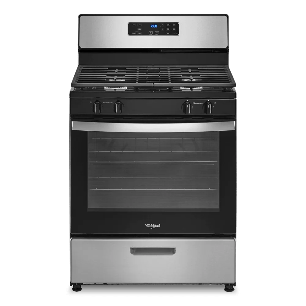 WFG320M0MS 30" FREE STANDING GAS RANGE Stainless Steel