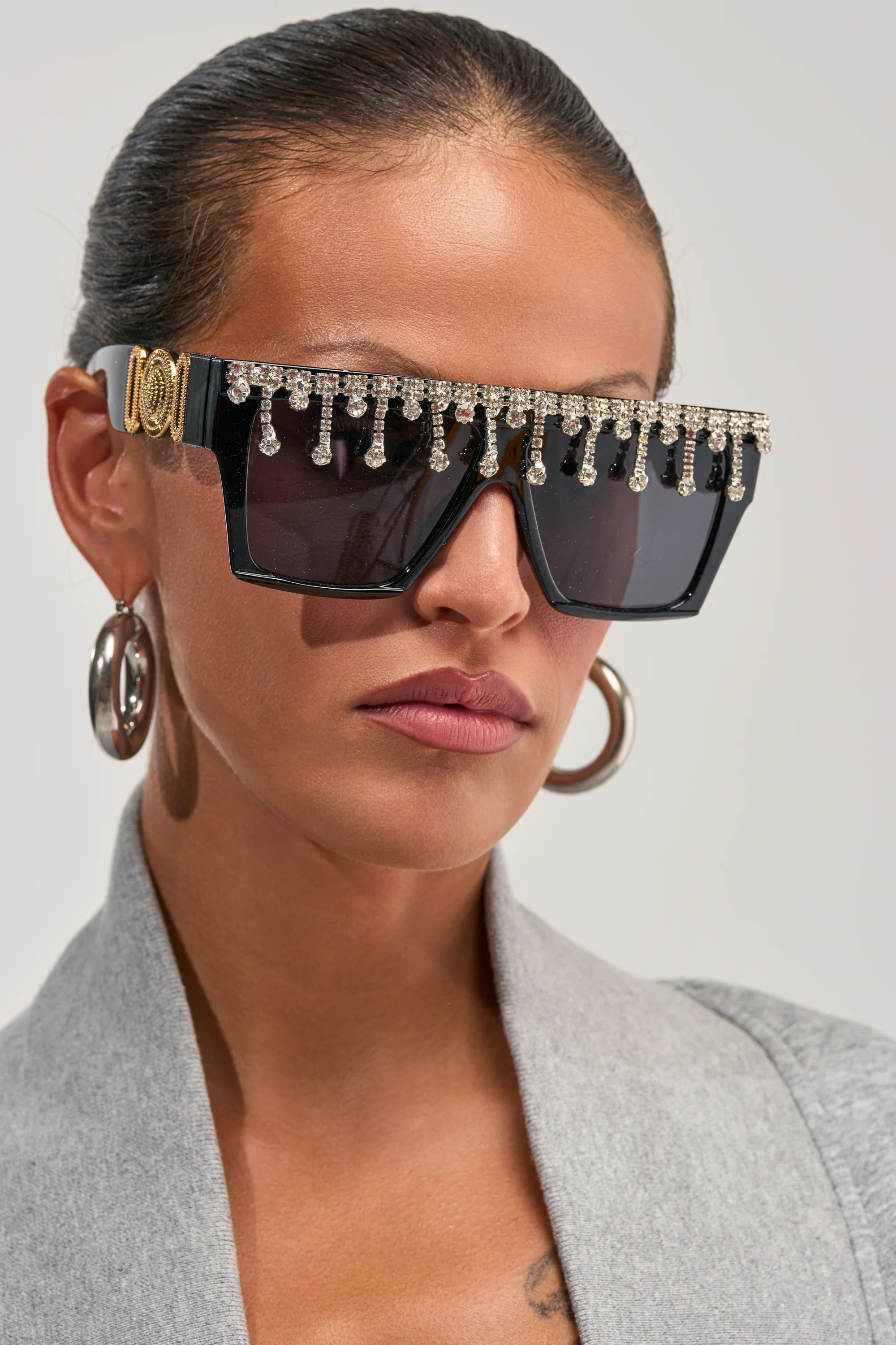 DIAMOND SHIELD SUNGLASSES - Akira Store