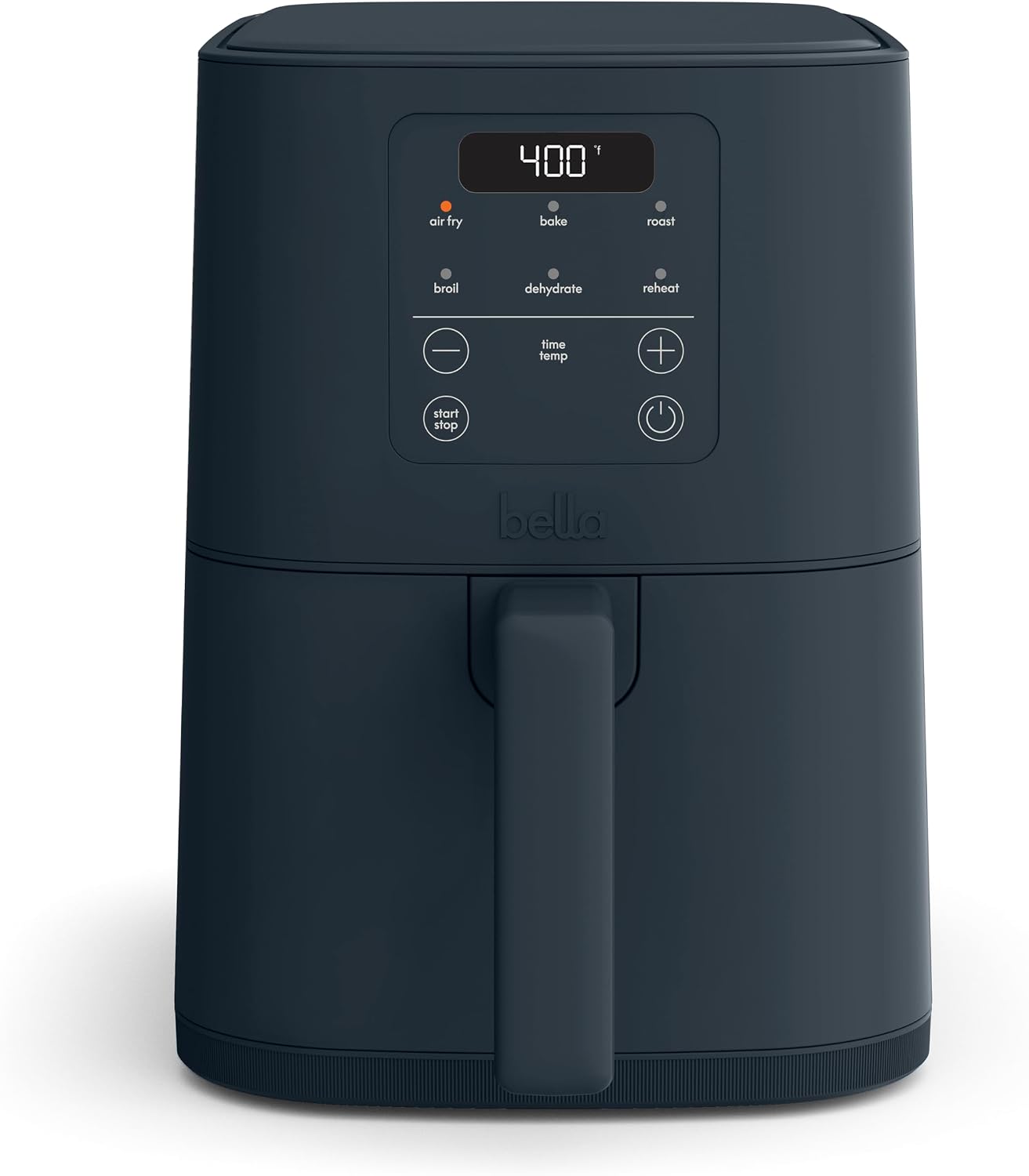 bella Fits-Anywhere™ 6qt Slim Air Fryer, Non-Toxic Coating, Oatmilk