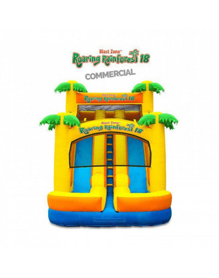 Toboggan gonflable commercial Roaring 18