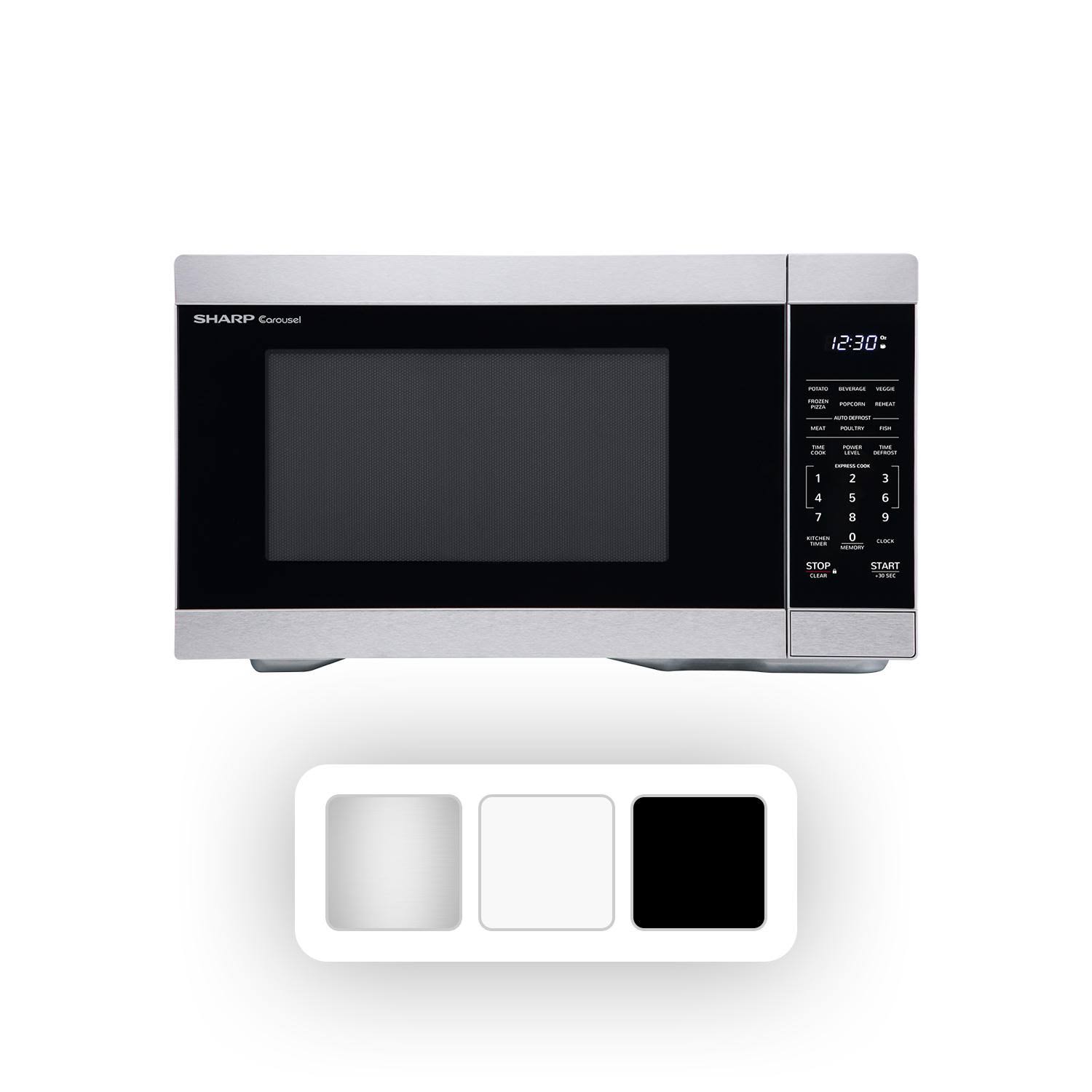 Sharp ZSMC1162HS 1.1 Cu. ft. 1000W Countertop Microwave Oven Stainless Steel
