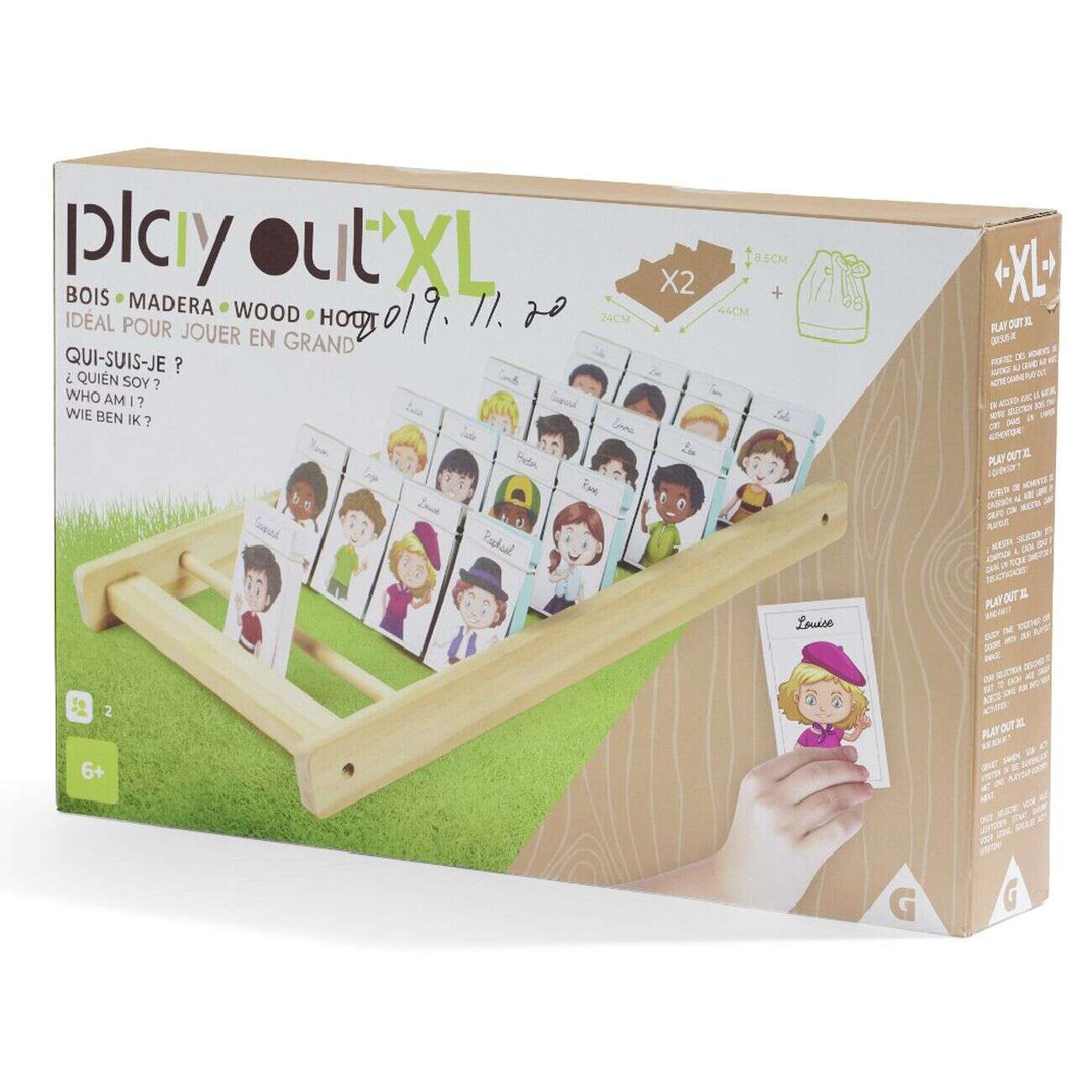 Jeu Qui suis-je géant en bois