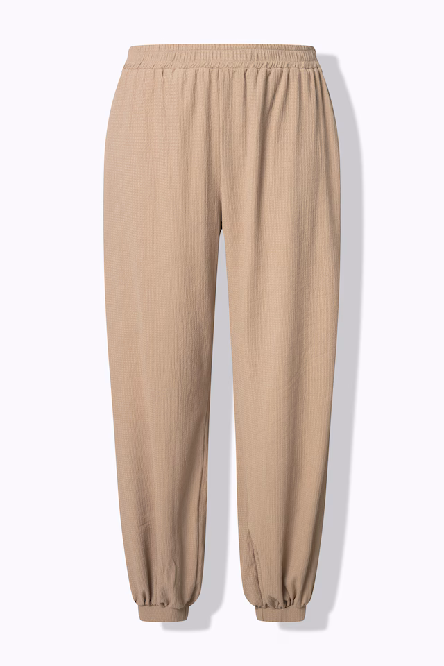 Wide Leg Crepe Pocket Pants