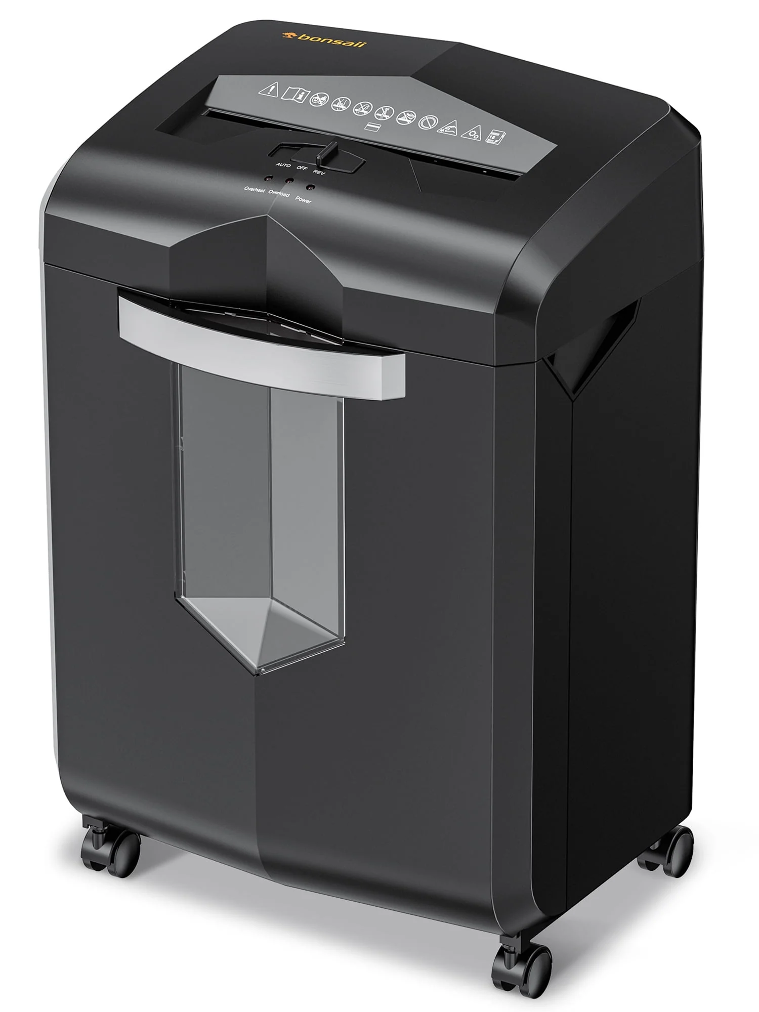 Paper Shredder 18-Sheet Cross-Cut Shredder for Home Office with Wastebasket - Image 9