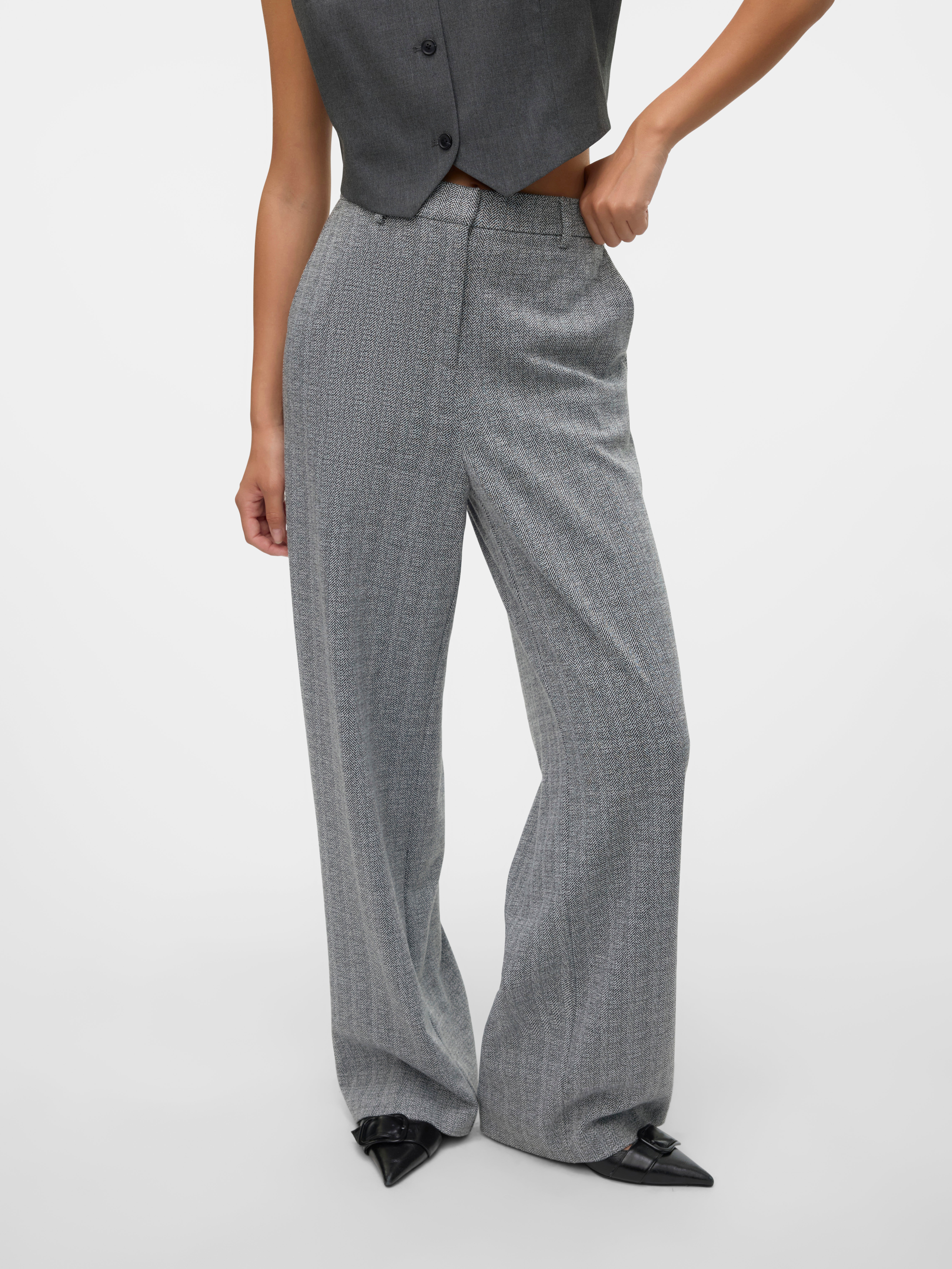 VERO MODA® VMSILVA Mid waist Trousers