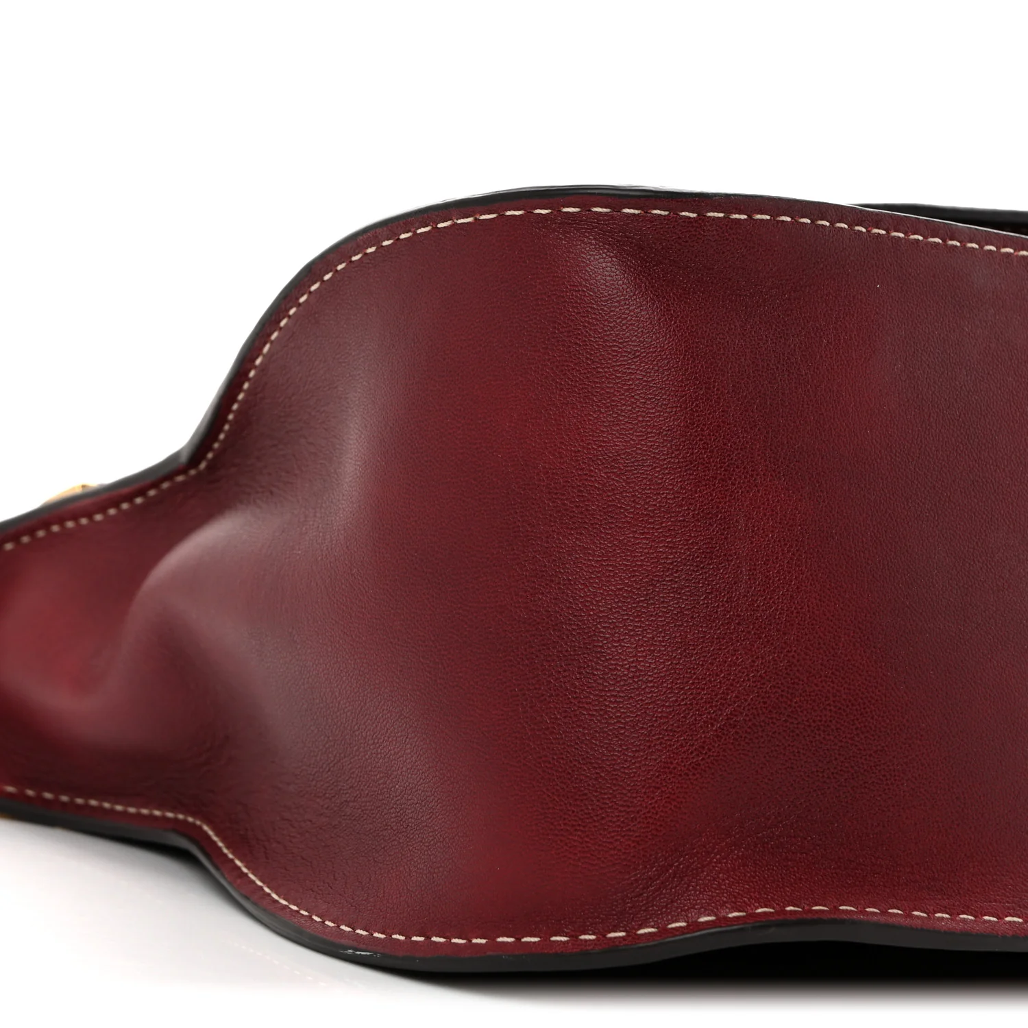 Calfskin Medium Marcie Satchel Stormy Red