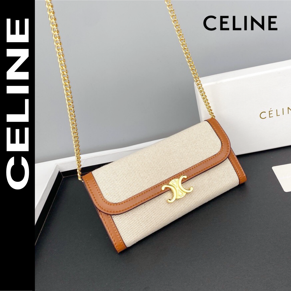 CELINE【セリーヌ】洗練されたデザイン！注目の的になる万能財布