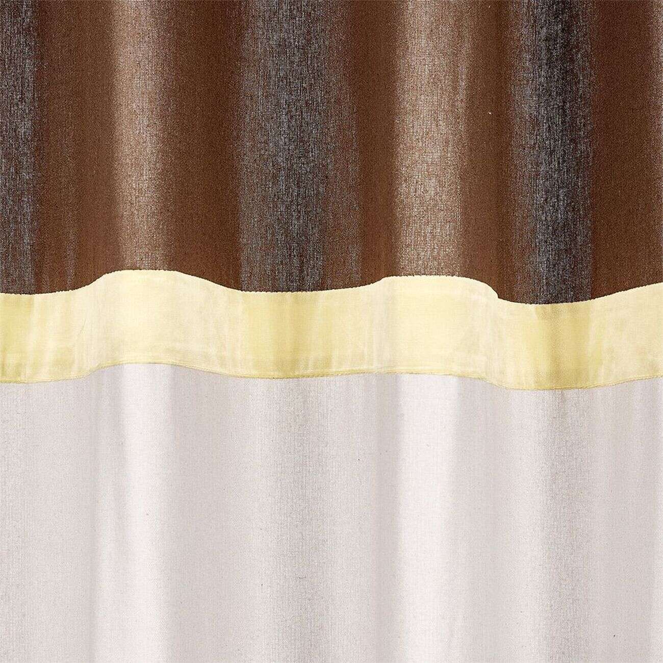 Rideau polycoton 140x240cm bicolore