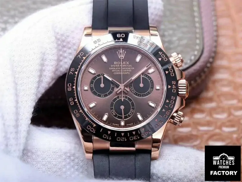 Rolex Daytona M116515LN-0041 Noob Factory Chocolate Dial 4130 Movement