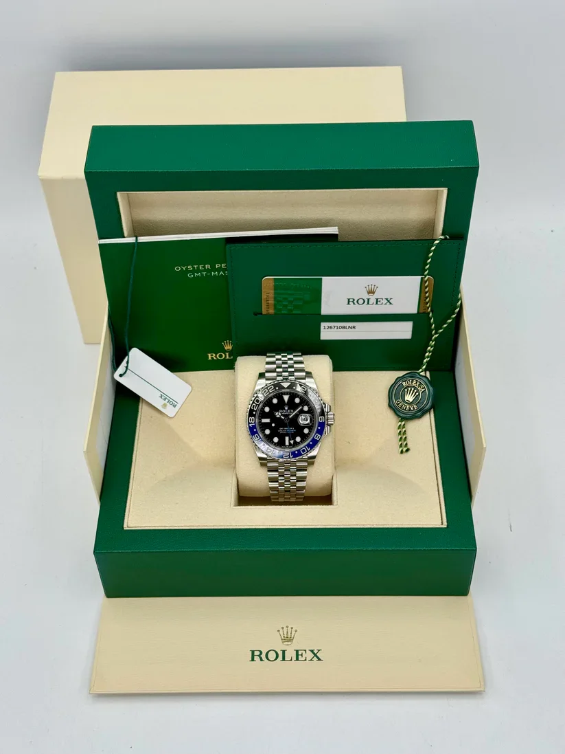 [super clone]Rolex GMT Master II 40 Batman 40mm 126710BNLR 2023