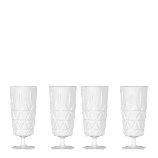 Juni piknik glass på stett 20 cl 4 stk