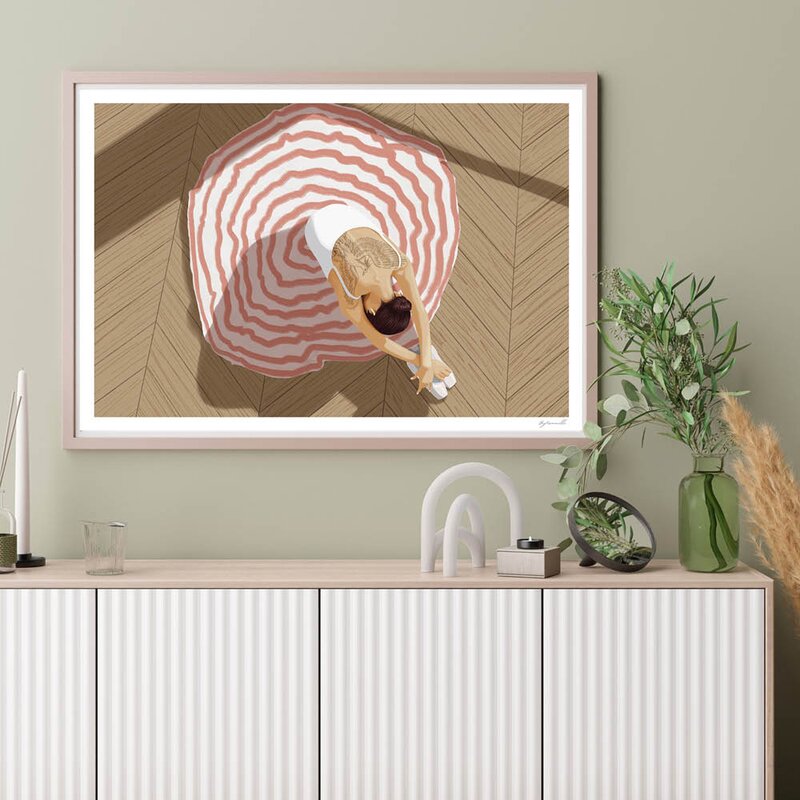 ByKammille poster 50x70 cm contrast