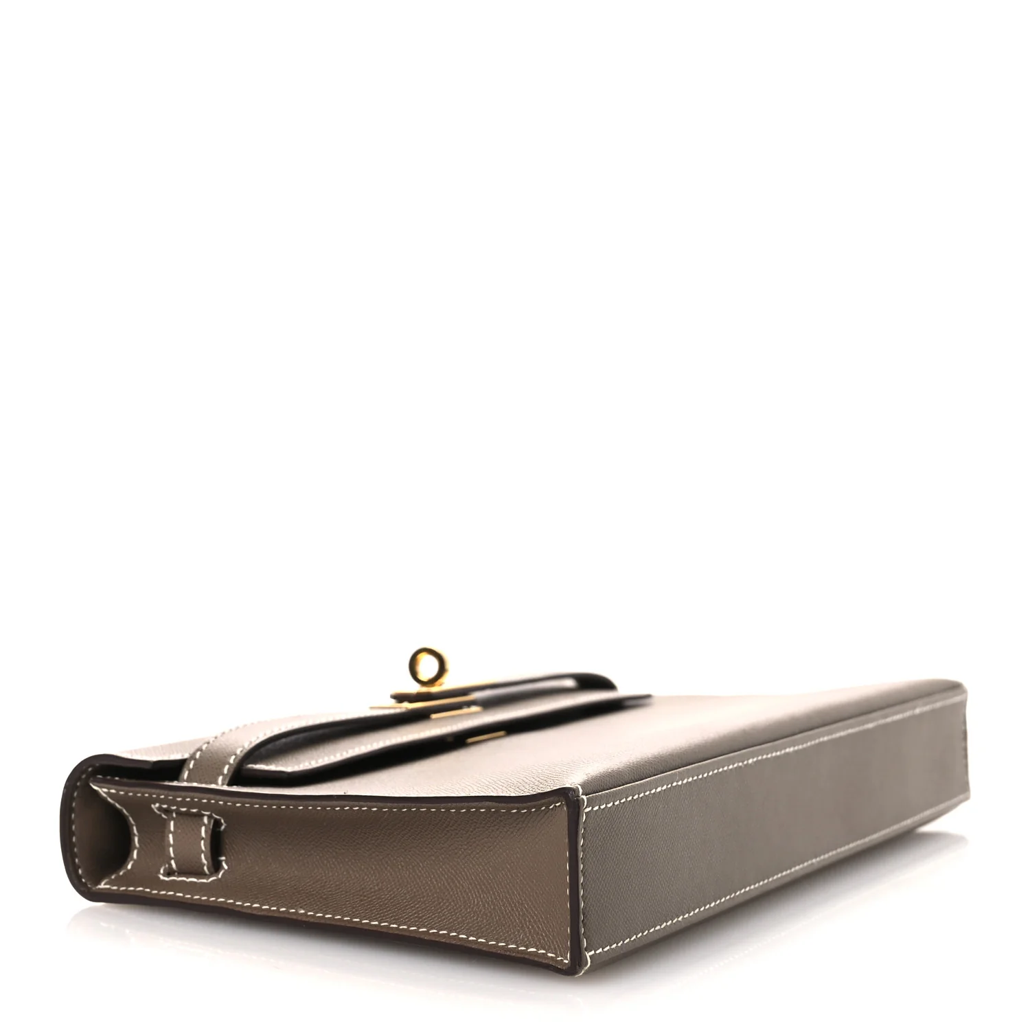 Madame Calfskin Kelly Elan Etoupe