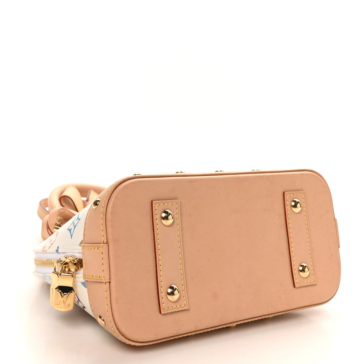 LV x TM Monogram Multicolor Alma BB White