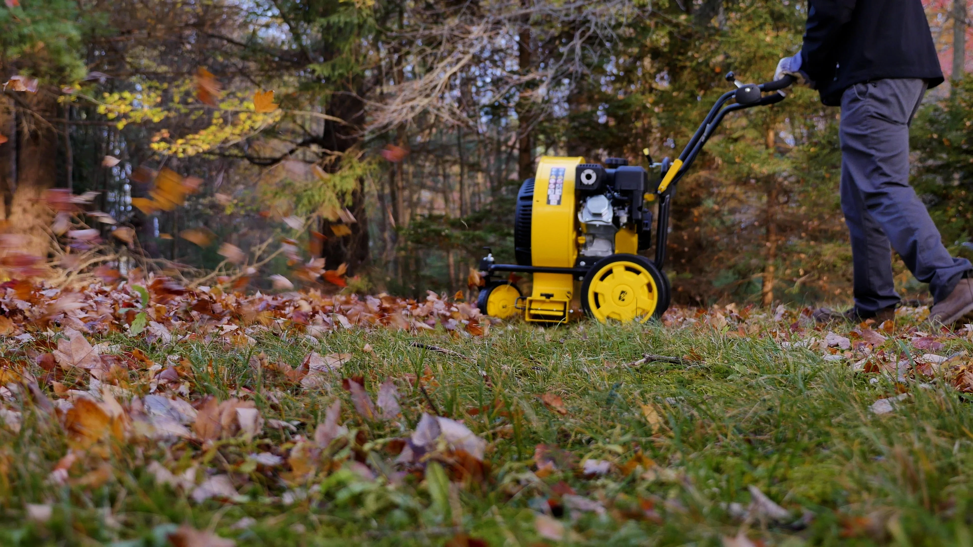 Champion Power Equipment 212cc 1200 CFM Walk Behind Leaf Blower