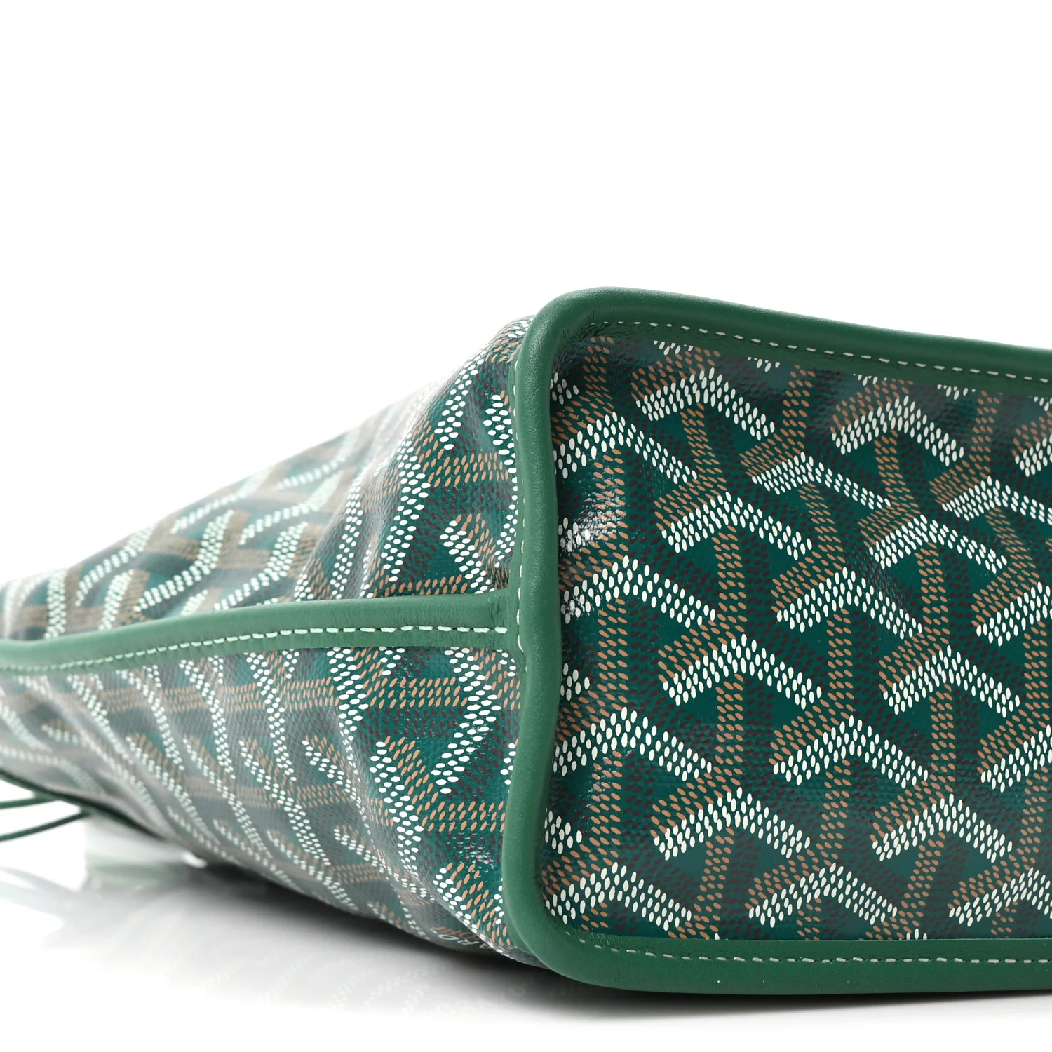 Goyardine Reversible Mini Anjou Green