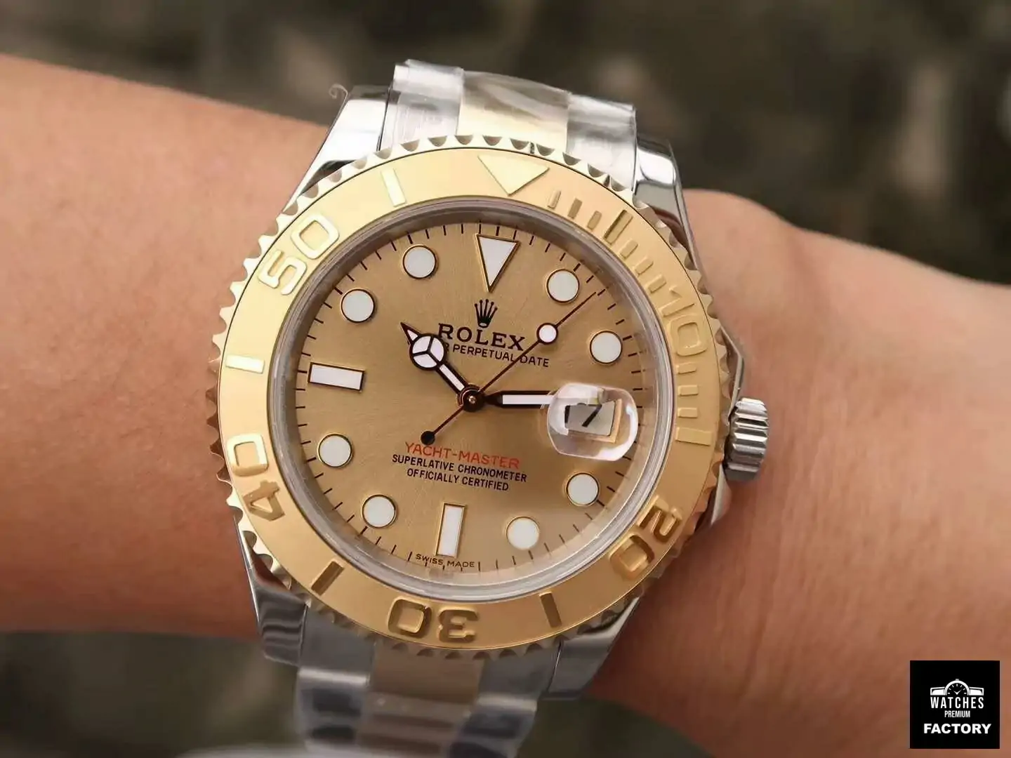Rolex Yacht Master 116623 Champagne Dial