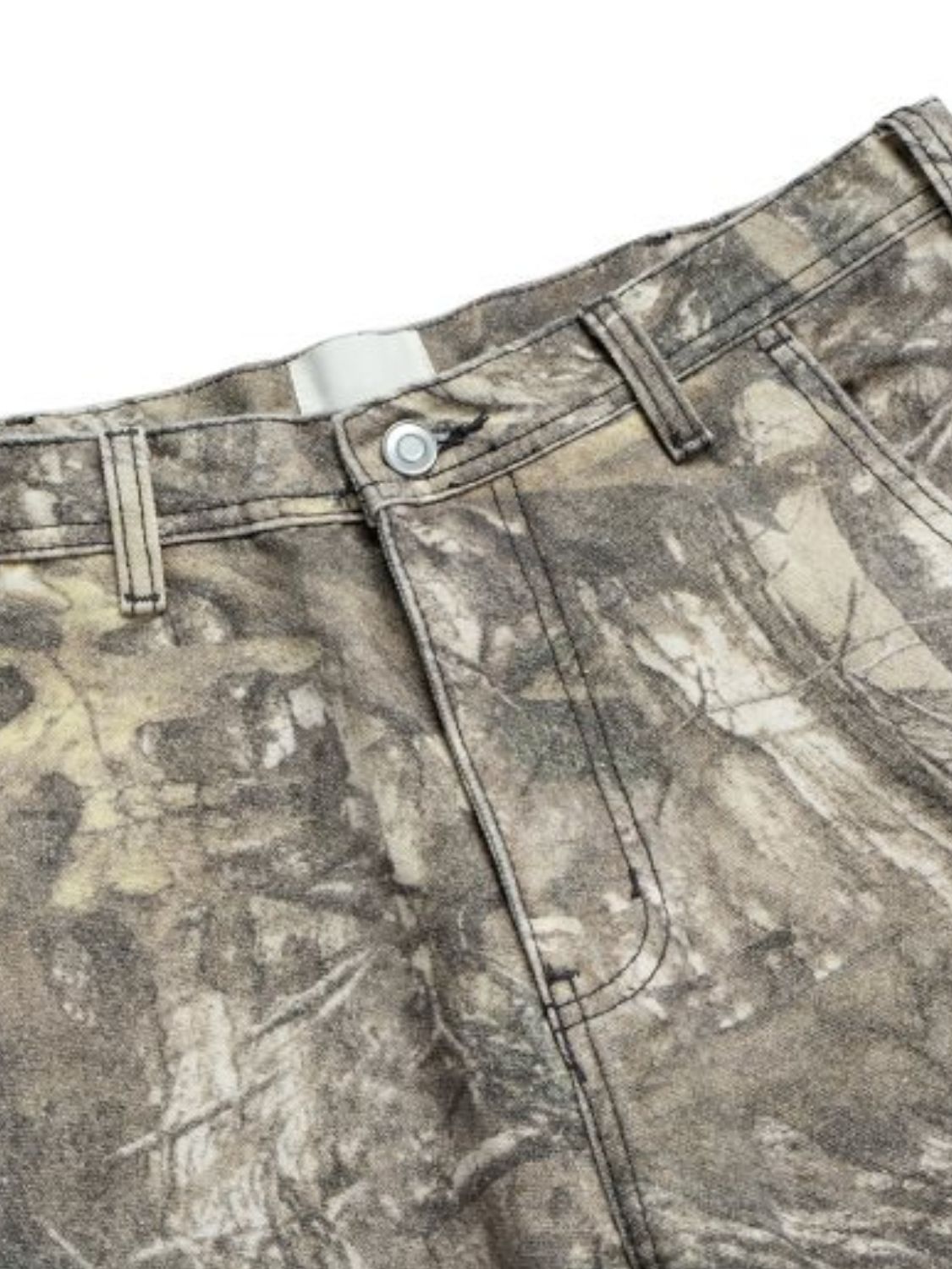 Men’s Twig Camouflage Distressed Jeans