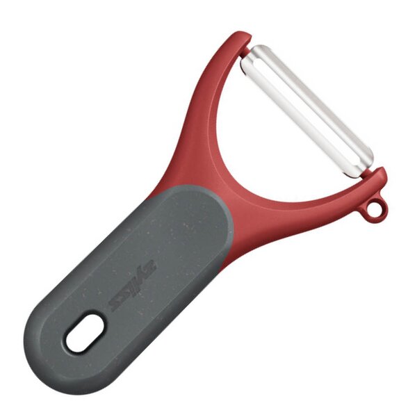 Peelers Y-tomatskreller rød/grå